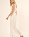 The Amelia Crochet Bodice Jumpsuit