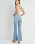 The Mia Straight Bootcut Jeans