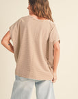 The Nico Striped V-Neck Top