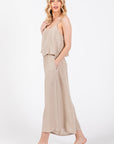 The Norah Wide Leg Jumpsuit