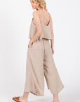 The Norah Wide Leg Jumpsuit