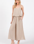 The Norah Wide Leg Jumpsuit