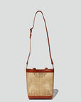 The Nori Rattan Crossbody Bag