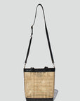 The Nori Rattan Crossbody Bag