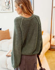 The Oria Oversized Boyfriend Sweater