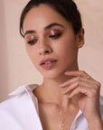 The Crescent Stone Necklace