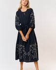 The Winslow Embroidered Midi Dress