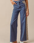 The Bindi Crochet Paneled Jeans
