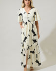 The Pismo Flutter Sleeve Dress