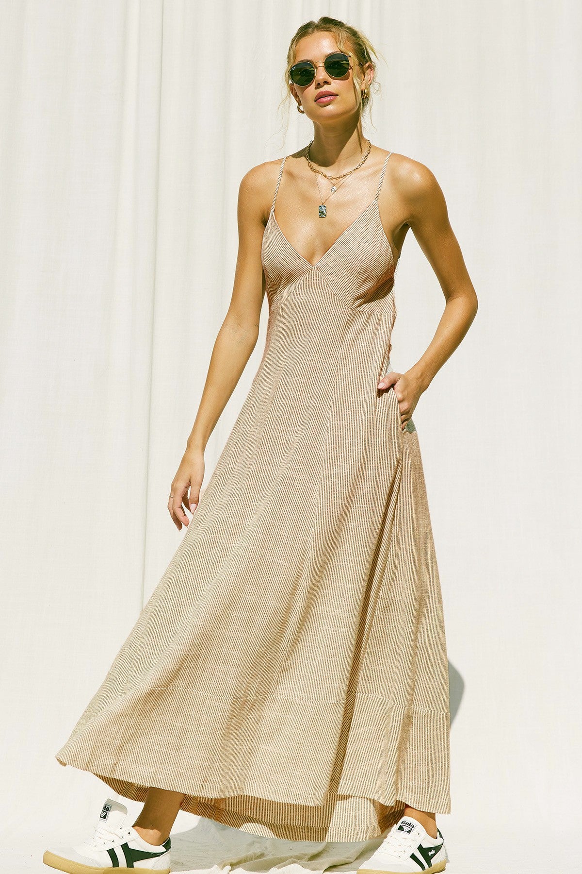 The Poppy Striped Maxi Dress Thread + Seed The Poppy Striped Maxi Dress Thread + Seed