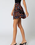 The Posie Floral Mini Skirt
