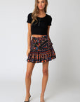 The Posie Floral Mini Skirt