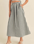 The Positano Crop Top + Midi Skirt Set - Sold Separately