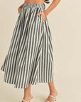 The Positano Crop Top + Midi Skirt Set - Sold Separately