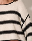 The Valerie Expose Seam Sweater