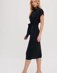 The Rachel Button Down Midi Dress