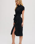 The Rachel Button Down Midi Dress