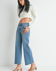 The Rae Denim Wide Leg Jeans