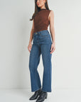 The Rae Denim Wide Leg Jeans