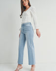 The Rae Denim Wide Leg Jeans