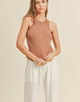 The Leena Ribbed Tank Top