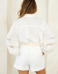 The Ronnie Pleated Cuffed Shorts