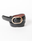 The Rosegold Oval Buckle Belt