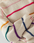 The Sammi Multicolor Stripe Knit Sweater