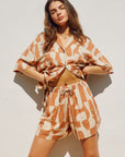 The Sunday Lounge Top + Shorts Set - Sold Separately