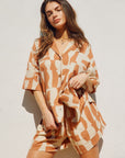The Sunday Lounge Top + Shorts Set - Sold Separately