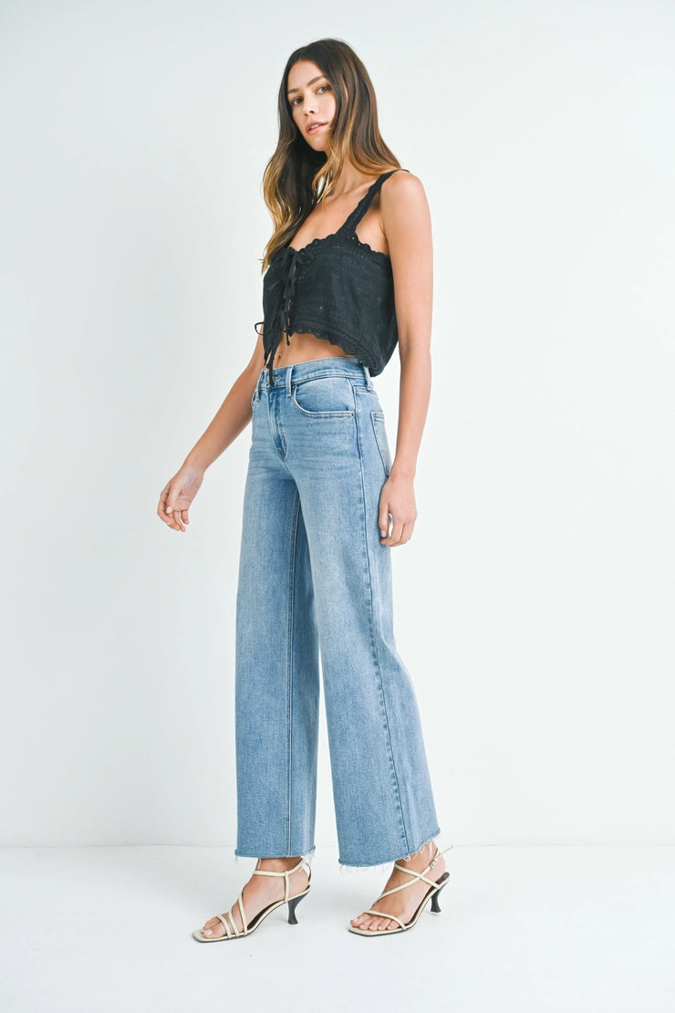 The Syd Long Wide Leg Jeans