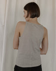 The Sydney Natural Cotton-Linen Top