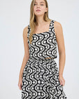 The Saffi Geo Tank + Skirt Set