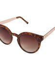 The Lulu Tortoise Rose Gold Sunglasses by Komono
