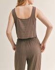 The Roadtrip Linen Tank + Pants Set - Sold Separately