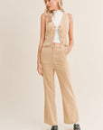 The Linisa Corduroy Vest + Pants Set - Sold Separately