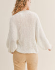 The Maison Open Knit Sweater