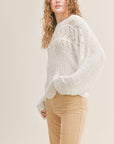 The Maison Open Knit Sweater
