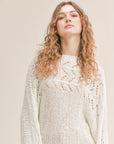 The Maison Open Knit Sweater