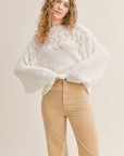 The Maison Open Knit Sweater