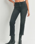 The Vicki High Rise Straight Jeans