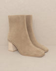 The Vera Square Toe Ankle Boots