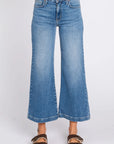 The Winona Denim Wide Leg Crop Jeans