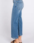 The Winona Denim Wide Leg Crop Jeans