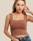 The Graycee Wide Strap Brami Top