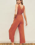 The Amara Belted Jumpsuit
