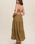 The Zuri Smocked Bodice Maxi Dress