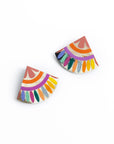 The Handpainted Tile Earrings