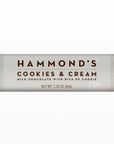 Cookies & Cream Milk Chocolate Bar by Hammond's