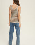 The Hazel Striped Tank